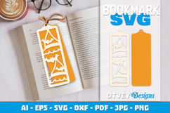 Bookmark Halloween Layered Papercut | Halloween SVG BUNDLES Product Image 4