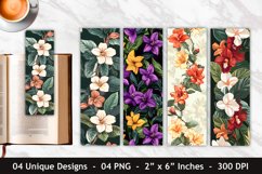 Freesia Flowers Bookmark | Bookmark Sublimation Product Image 1