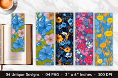 Summer Floral Bookmark | Bookmark Sublimation Product Image 1