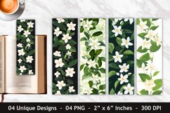 Wild Jasmine Flower Bookmark | Bookmark Sublimation Product Image 1