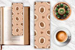 Kiwi Coquette Heart Bookmark | Bookmark Sublimation Product Image 1