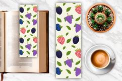 Berries Fruit Bookmark | Bookmark Sublimation Product Image 1