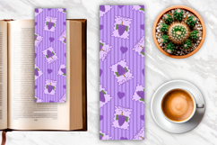 Grapes Coquette Heart Bookmark | Bookmark Sublimation Product Image 1