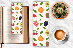 Summer Fruits Bookmark | Bookmark Sublimation Product Image 1