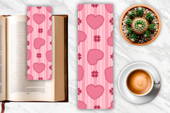 Heart Stripe Bookmark | Bookmark Sublimation Product Image 1