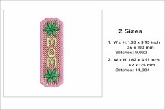 Bookmark for Mom embroidery design Product Image 2