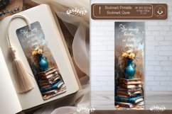 Vintage Bookmark quote printable retro bookmark png Product Image 1