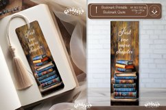 Vintage Bookmark quote printable retro bookmark png Product Image 1