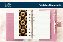 Donut Library Bookmarks Printable, Cute Reading Bookmark Product Image 3
