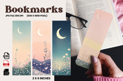 Flower Bookmark Design Printable Border Flower Pen Wrap_102 Product Image 1