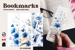 Sunflower Bookmark Sublimation Design Printable Border_13 Product Image 1