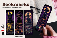 Stacked Books Bookmark Sublimation Design Printable_140 Product Image 1
