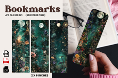 Flower Bookmark Design Printable Border Flower Pen Wrap_175 Product Image 1
