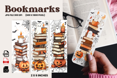 Stacked Books Bookmark Sublimation Design Printable_31 Product Image 1
