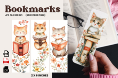 Flower Bookmark Design Printable Border Flower Pen Wrap_35 Product Image 1