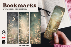 Flower Bookmark Design Printable Border Flower Pen Wrap_82 Product Image 1