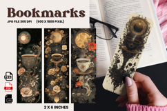 Flower Bookmark Design Printable Border Flower Pen Wrap_89 Product Image 1