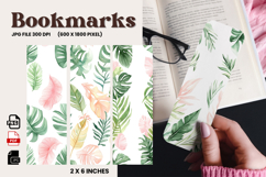 Flower Bookmark Design Printable Border Flower Pen Wrap_92 Product Image 1
