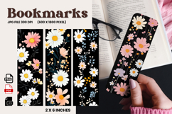Flower Bookmark Design Printable Border Flower Pen Wrap_99 Product Image 1