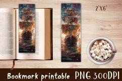 Abstraction bookmark design, Sea Ship bookmark Sublimation Product Image 1
