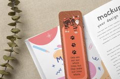 Cat Lover Bookmark Design Canva Template Product Image 4
