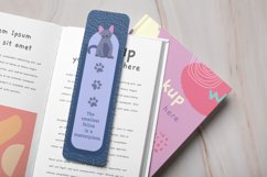 Cat Lover Bookmark Design Canva Template Product Image 3