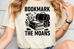 Bookmark the Moans SVG, Book Lover SVG, Reading SVG Product Image 2