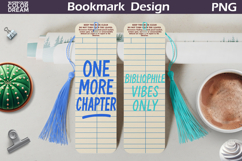 Funny Retro Library Card Bookmarks | Reading Sublimation Product Image 1