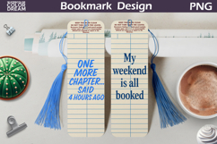 Funny Retro Library Card Bookmarks | Reading Sublimation Product Image 1