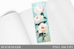 Flowers Bookmark Design. Floral Bookmark Sublimation Product Image 1