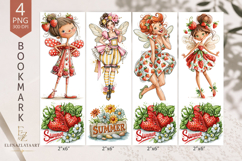 Summer sublimation of bookmarks in the of gnomes. PNG Product Image 1