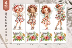 Summer sublimation of bookmarks in the of gnomes. PNG Product Image 1