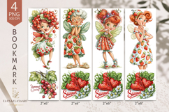 Summer Fairy Bookmark PNG Set | Cute Girls Product Image 1