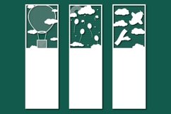 Bookmark svg, bookmark template, bookmark dxf, bookmark png Product Image 3