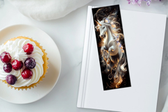 Fantasy Unicorn Bookmark, 4 png Product Image 2