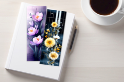 Spring Flowers Bookmarks Set, 4 png Product Image 3