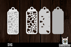 3d layered papercut bookmark, mandala bookmark svg Product Image 1