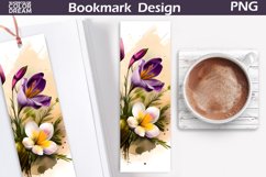 Bookmarks Roses Printable | Bookmark Flowers Sublimation Product Image 12
