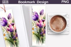 Bookmarks Roses Printable | Bookmark Flowers Sublimation Product Image 13
