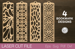 Bookmark Laser Cut SVG |Bookmark Template Product Image 1