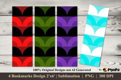 Rhythm Shells Bookmarks Sublimation Design Product Image 1