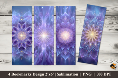 Luminous Thread Bookmarks Sublimation Design Product Image 1