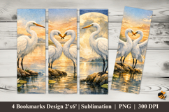 Winged Grace Bookmarks Sublimation Design Product Image 1