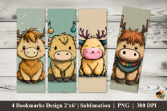 Night of Joy Bookmarks Sublimation Design Product Image 1