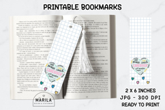 Printable Bookmark for Caregivers | 2x6&quot; JPG File Product Image 1