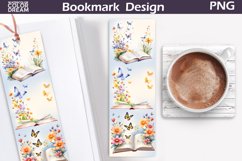 Book Bookmarks Printable | Bookmark Book Sublimation Design Product Image 2
