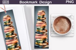 Book Bookmarks Printable | Bookmark Book Sublimation Design Product Image 3
