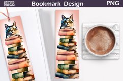 Bookmark Book Printable | Bookmark Cat Sublimation Product Image 1