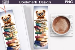 Book Bookmarks Printable | Bookmark Book Sublimation Design Product Image 13