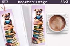 Book Bookmarks Printable | Bookmark Book Sublimation Design Product Image 15